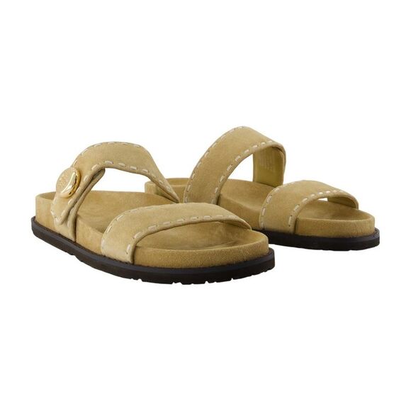 Romy Sport Sandals - Tory Burch - Leather - Beige - Picture 2 of 2
